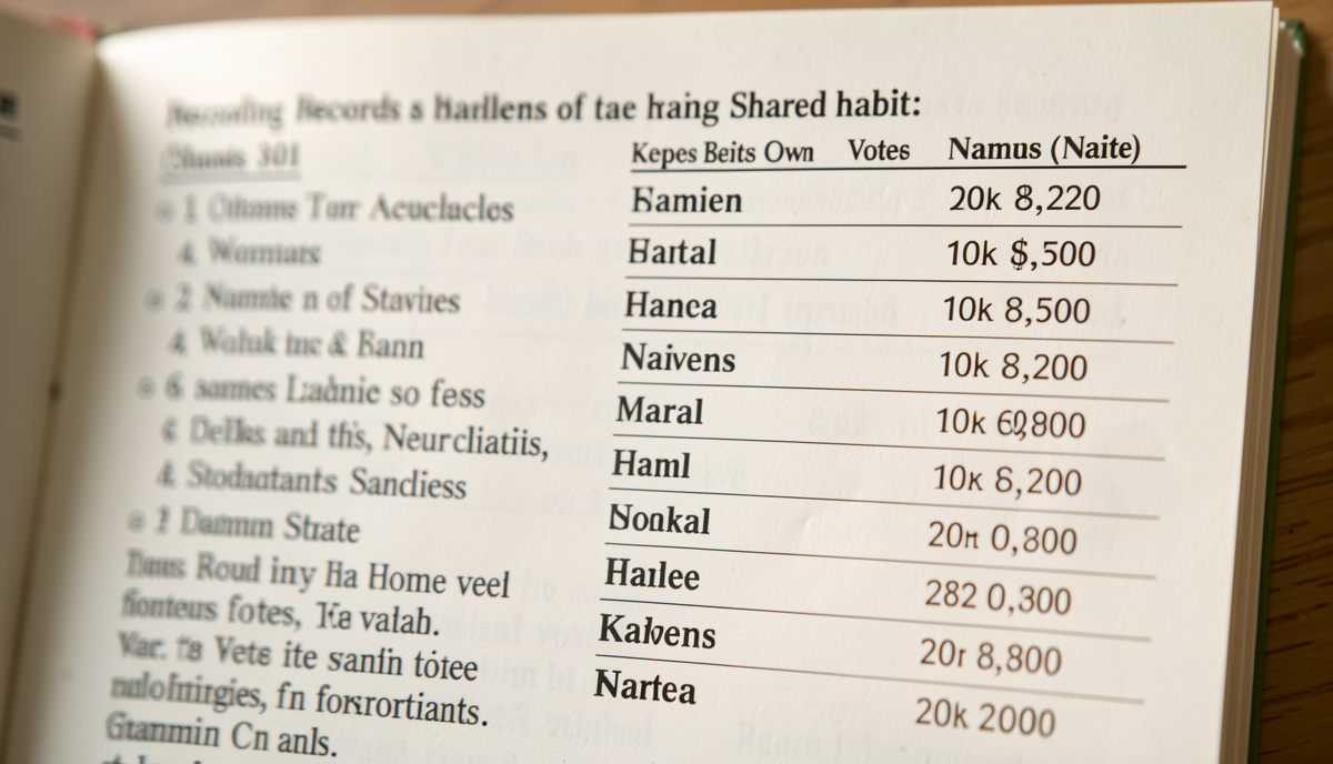 a district ledger