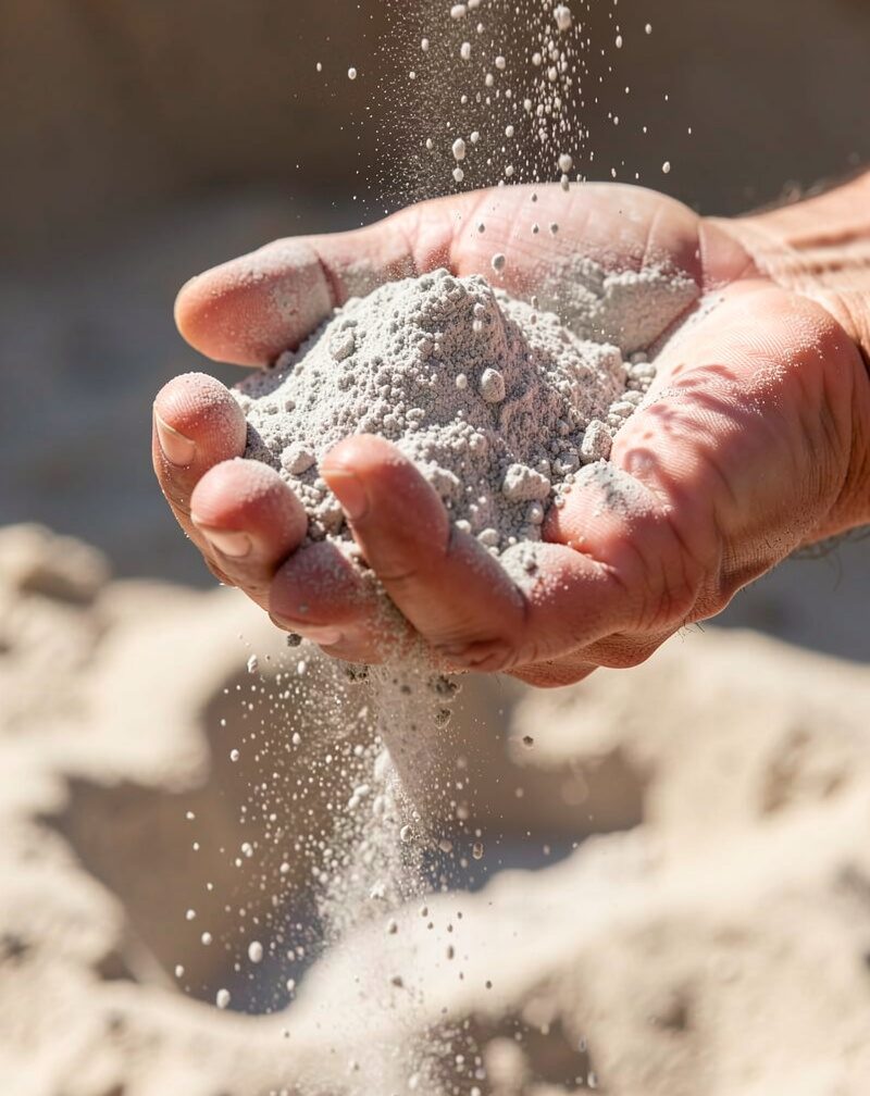 The close view beside it: Fly ash began as a disposal problem and became a concrete material. A note on collection, classes, transport economics and the beneficiation of stored ash.